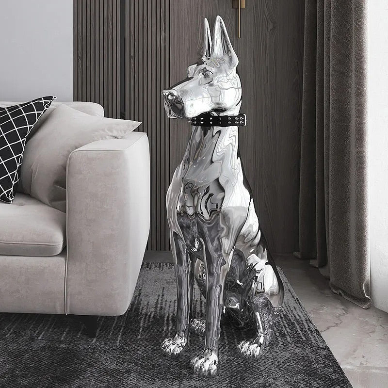 Doberman Statue —  Modern Dog Shop