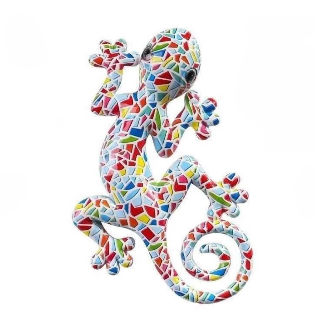 ArtZ® Sticking Around Gecko Sculpture