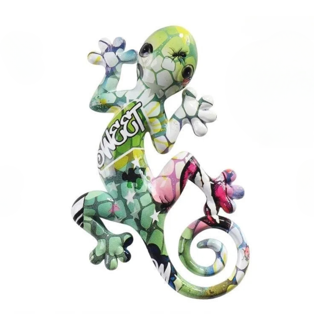 ArtZ® Sticking Around Gecko Sculpture