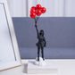 ArtZ® Fly Away Balloon Girl Sculpture