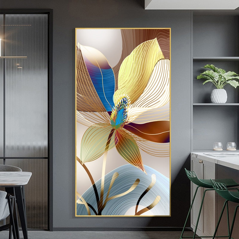 ArtZ® Nordic Abstract Flower Paintings – ArtZMiami