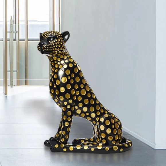 ArtZ® Nordic Leopard Sculpture – ArtZMiami