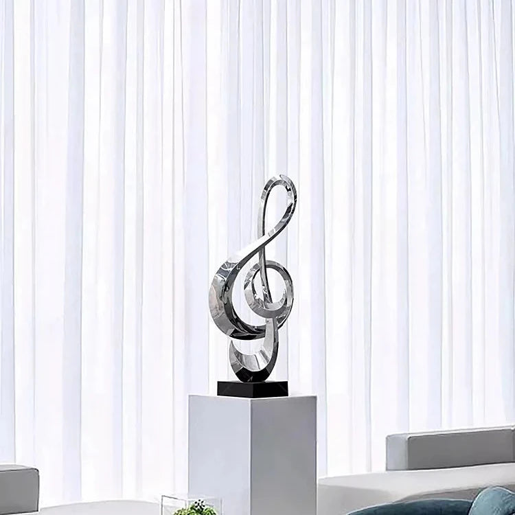 ArtZ® The Sound Of Treble Stainless Steel Sculpture