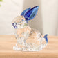 ArtZ® Hoppy Crystal Bunny Sculpture