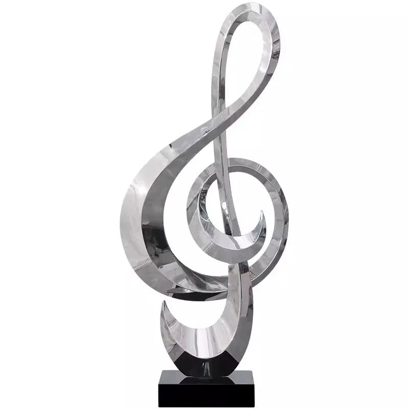 ArtZ® The Sound Of Treble Stainless Steel Sculpture Treble Stainless Steel Sculpture