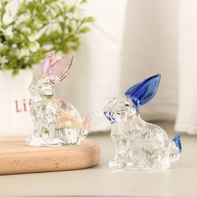 ArtZ® Hoppy Crystal Bunny Sculpture