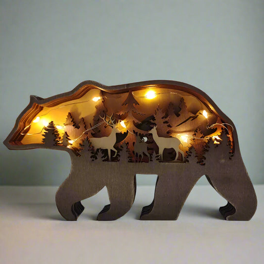 ArtZ® Forest Glow Sculpture Sculptures Bear