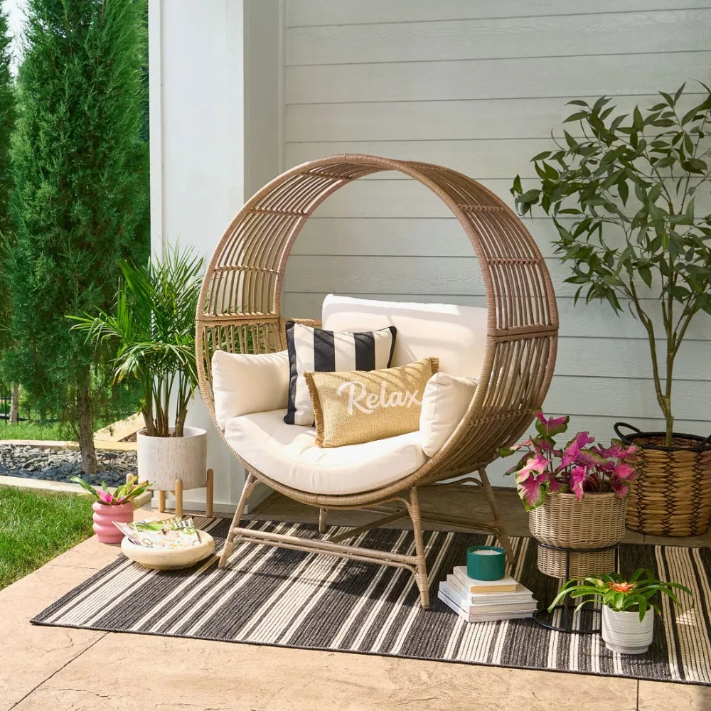 ArtZ® Nordic Eternity Wicker Chair