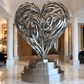 ArtZ® Stainless Steel Stairway To Love Sculpture