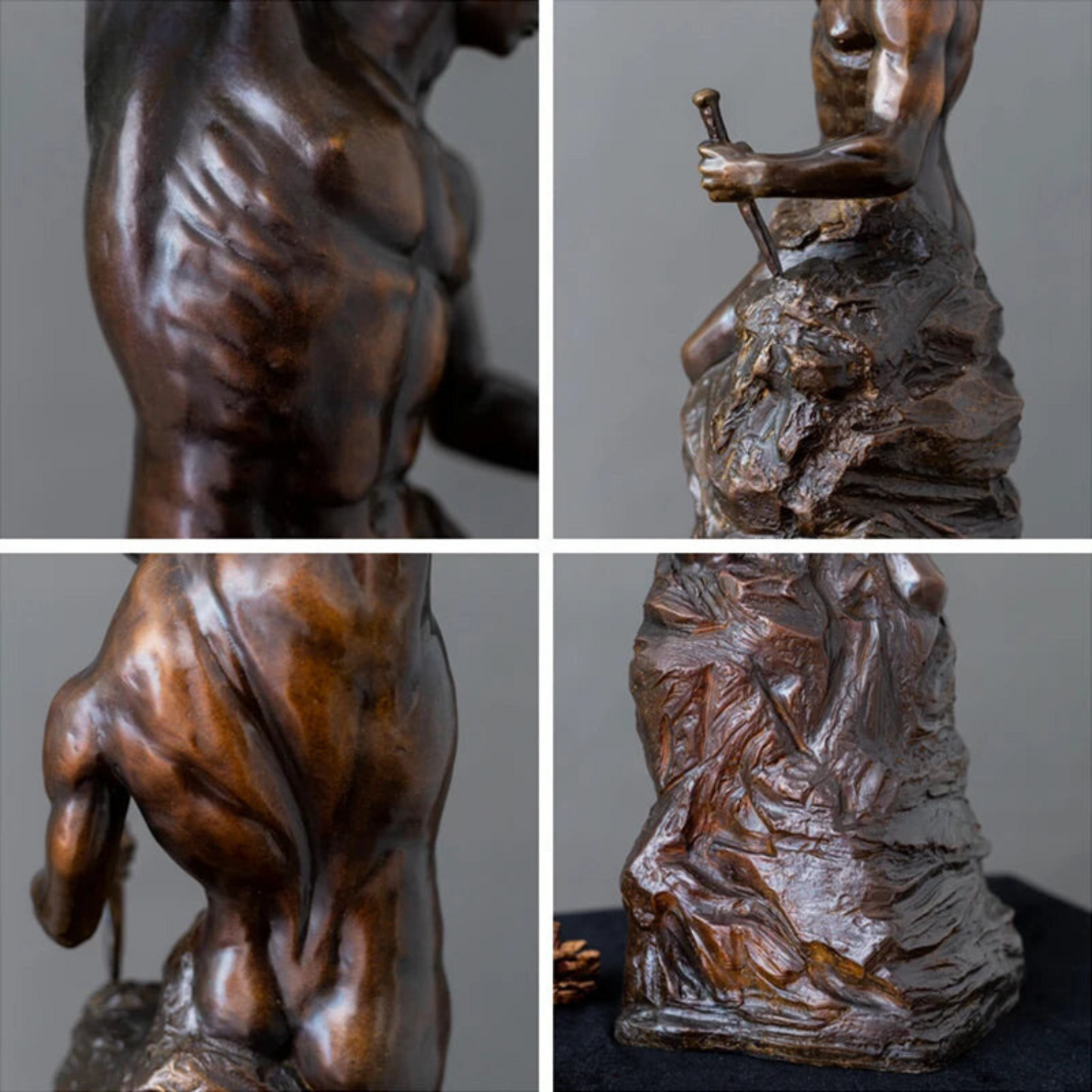 ArtZ® Self Made Man Bronze Sculpture