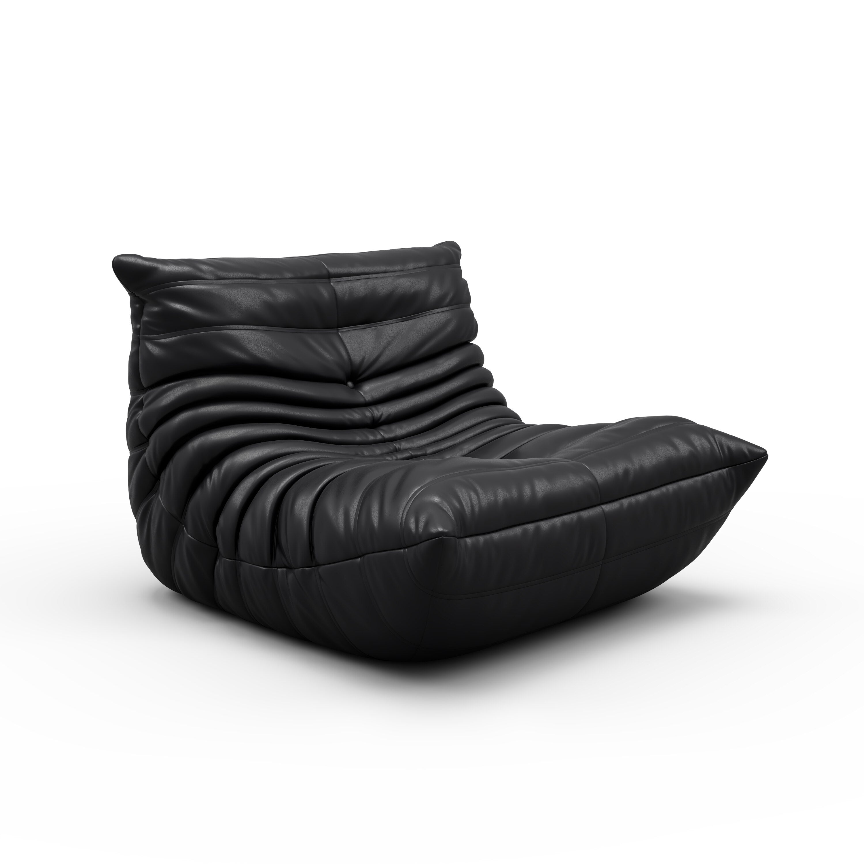 Black microfiber online chair