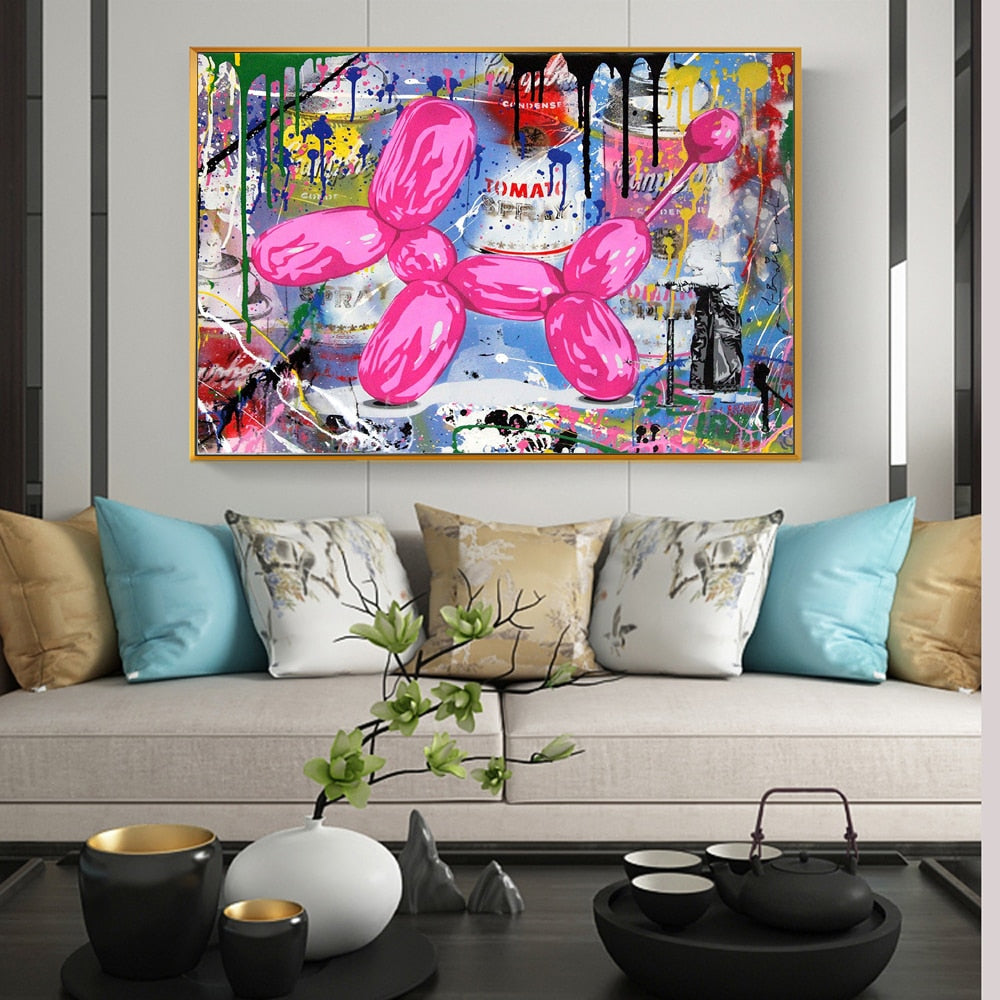 ArtZ® Balloon Dog Painting – ArtZMiami