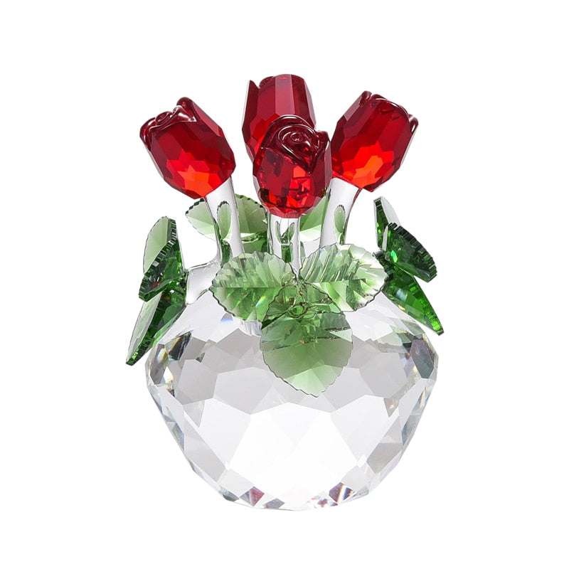 ArtZ® Crystal Rose Figurine – ArtZMiami