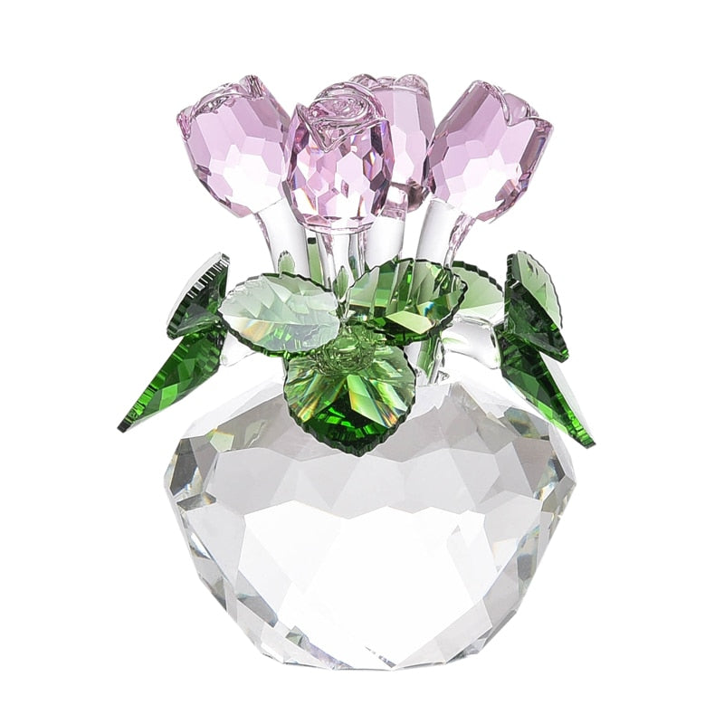 ArtZ® Crystal Rose Figurine – ArtZMiami