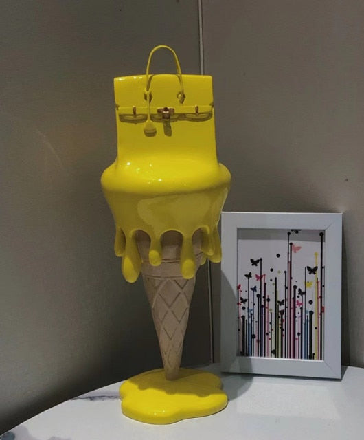 Contemporary Art - Resin sculpture - Ice Cream LV - Mahelle