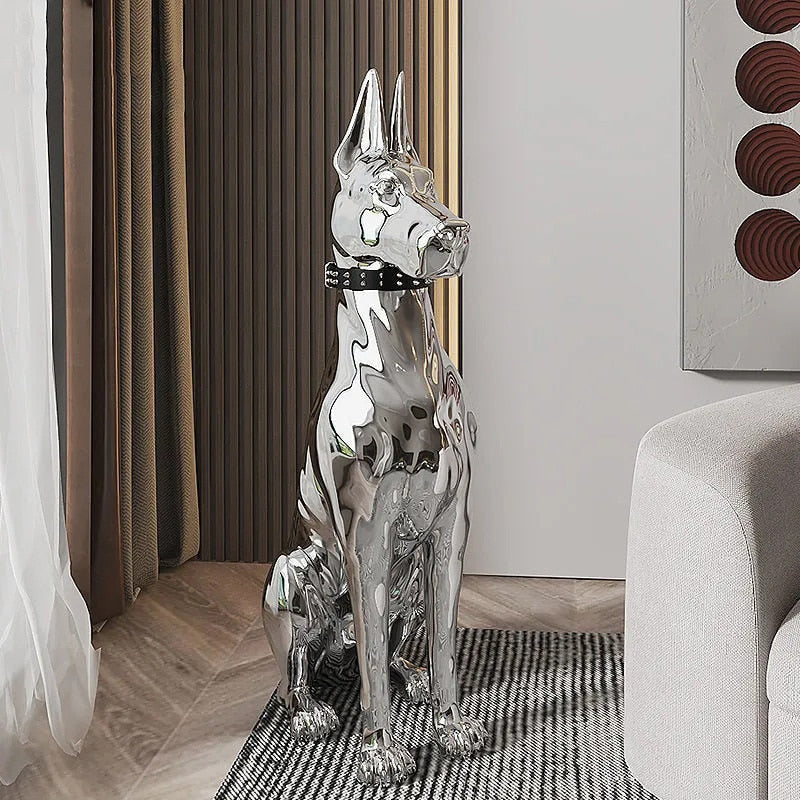 Doberman Statue —  Modern Dog Shop